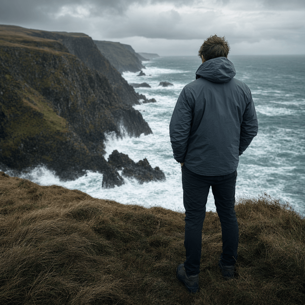 GPT Image 2生成的悬崖背景人像肖像